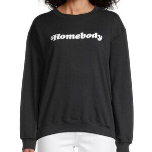 EUC Suburban Riot Black Homebody Crewneck Sweatshirt XS